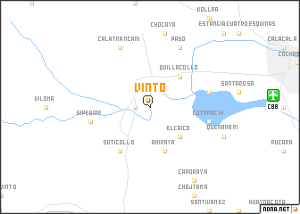 map of Vinto