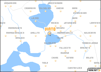 map of Vinto