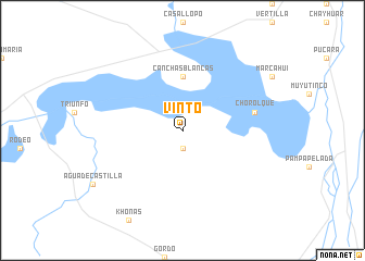 map of Vinto