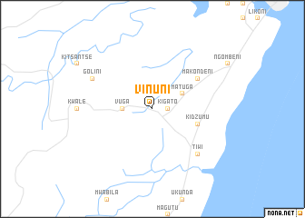 map of Vinuni