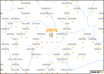 map of Vinyu