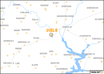 map of Viola