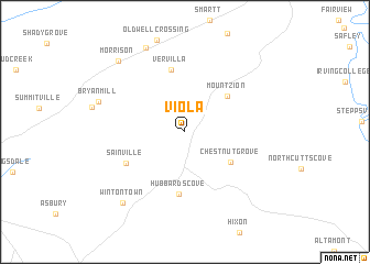 map of Viola