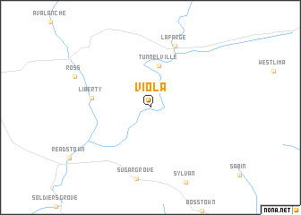 map of Viola