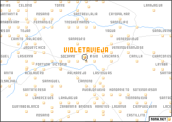 map of Violeta Vieja