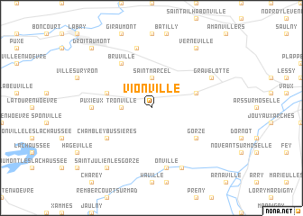 map of Vionville