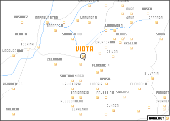 map of Viotá