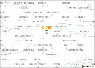 map of Virac