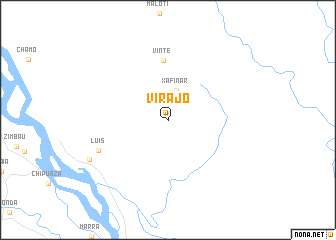 map of Virajo