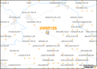 map of Virányos