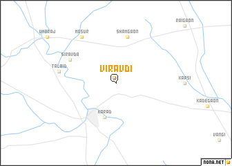 map of Viravdi