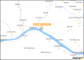map of (( Vîrciorova ))