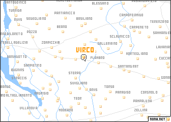 map of Virco