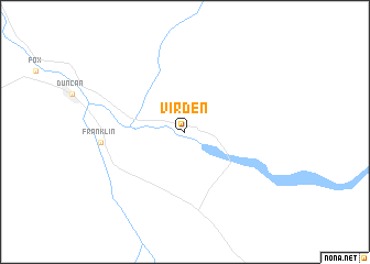 map of Virden