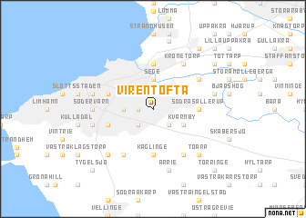 map of Virentofta