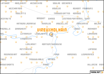 map of Vireux-Molhain