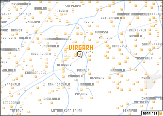 map of Vīrgarh