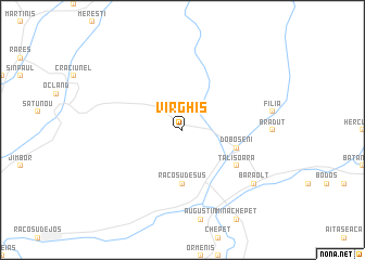 map of Vîrghiş