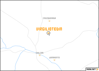 map of Virgilio Tedín