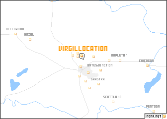 map of Virgil Location