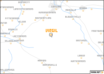 map of Virgil