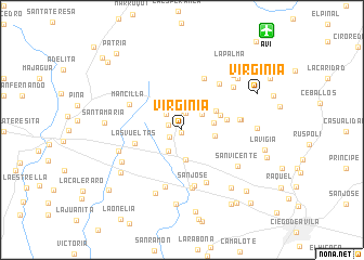 map of Virginia