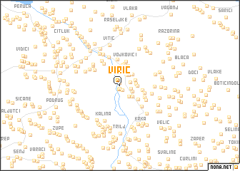 map of Virić