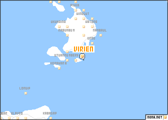 map of Virien