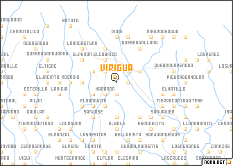 map of Virigua