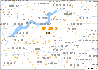 map of Vīrīwāla