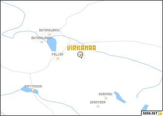 map of Virkamaa