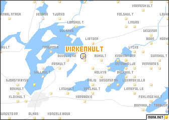 map of Virkenhult