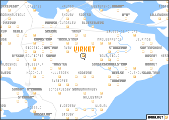 map of Virket