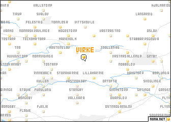 map of Virke