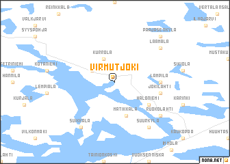 map of Virmutjoki
