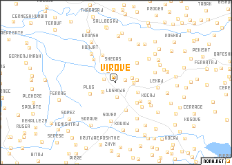 map of Virovë