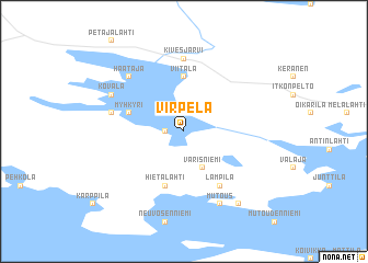 map of Virpelä