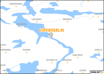 map of Virransalmi