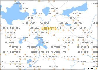 map of Virsryd