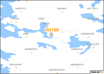 map of Virtaa