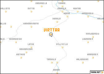 map of Virttaa