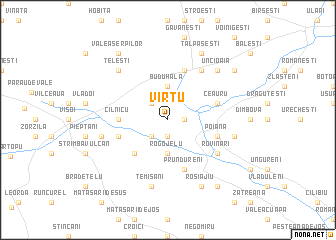 map of Vîrţu