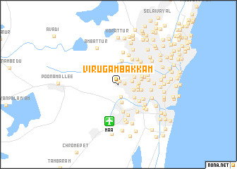 map of Virugambakkam