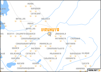 map of Viruhuya