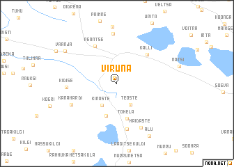 map of Viruna