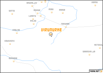 map of Virunurme