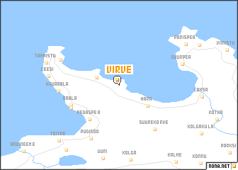 map of Virve