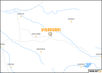 map of Visarwāri