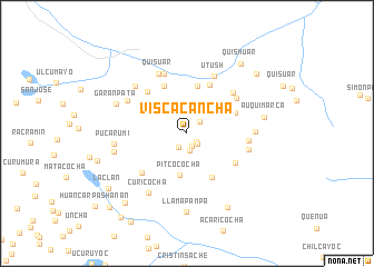 map of Viscacancha