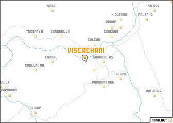 map of Viscachani